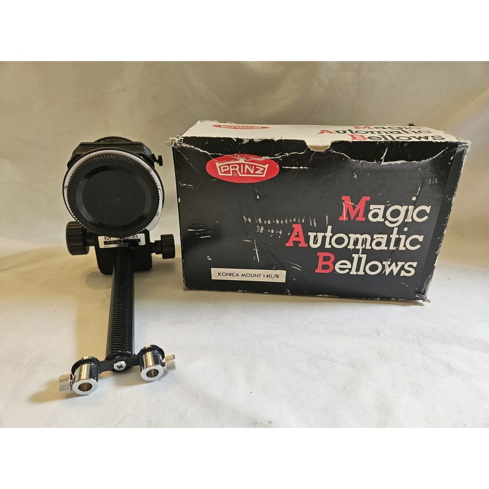 Prinz Magic Automatic Bellows for Konica‎ / Minolta Manual Focus Cameras